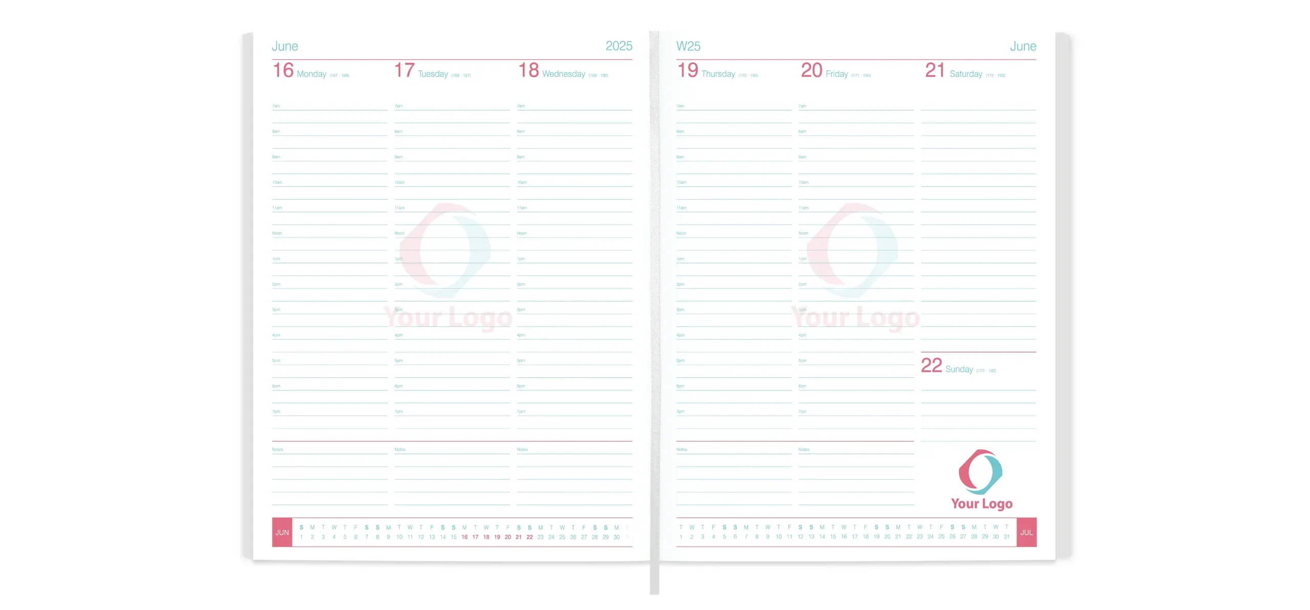 Diaries - Richmond Page Layouts mini