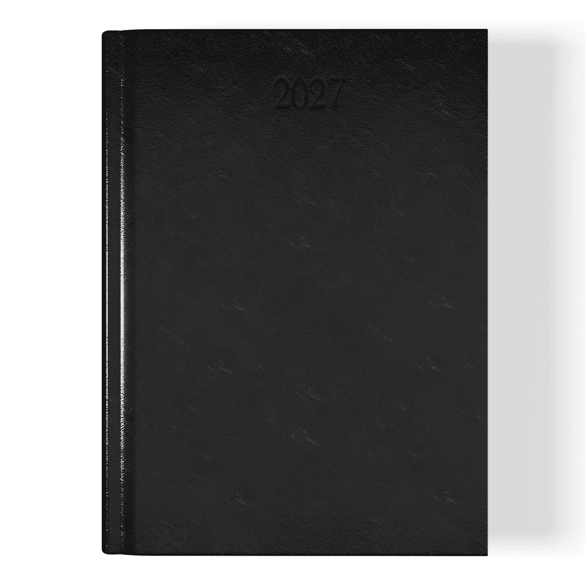 Richmond FineGrain A5 Desk Diary, Week To View, Black