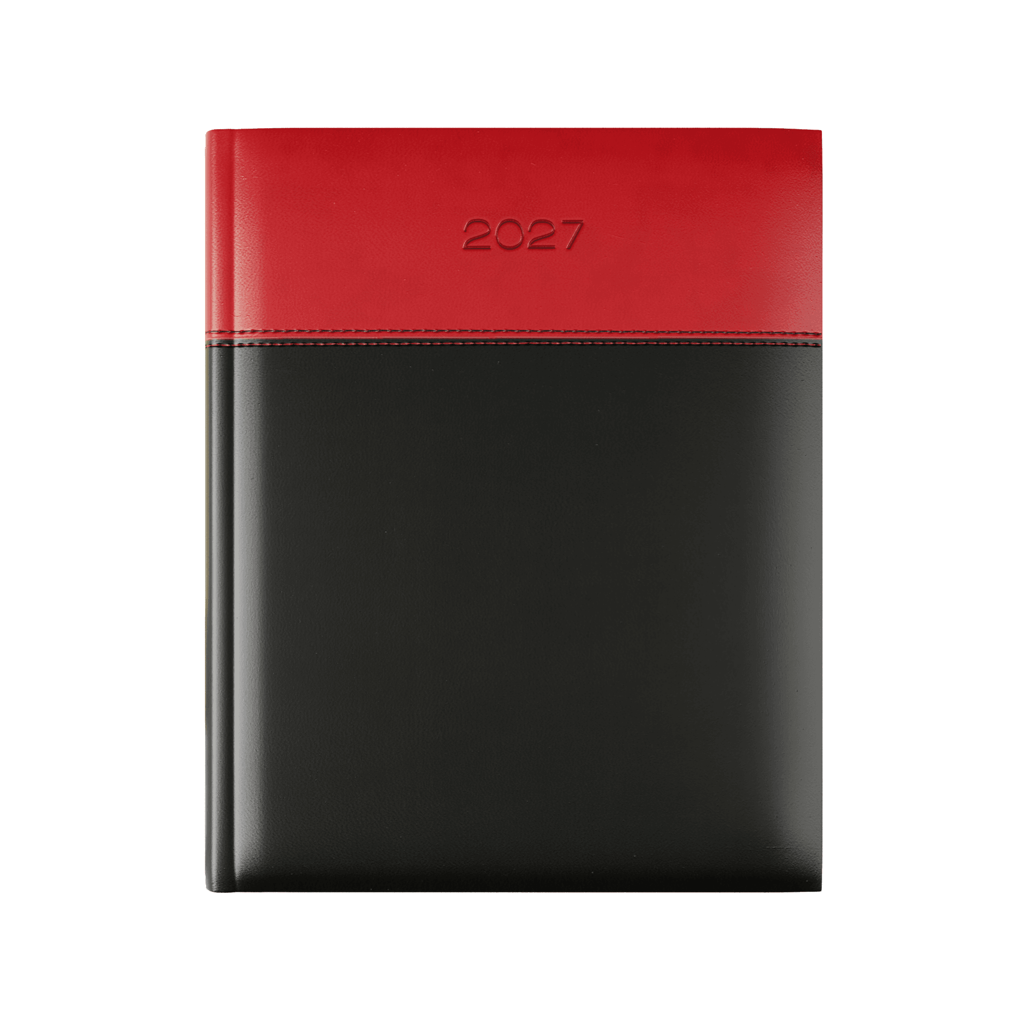 Dorchester Horizon Quarto Desk Diary, Week to View, Black-Red