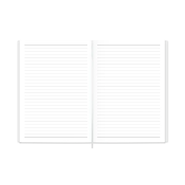 Dorchester NewHide A5 Notebook, Feint Ruled, Red