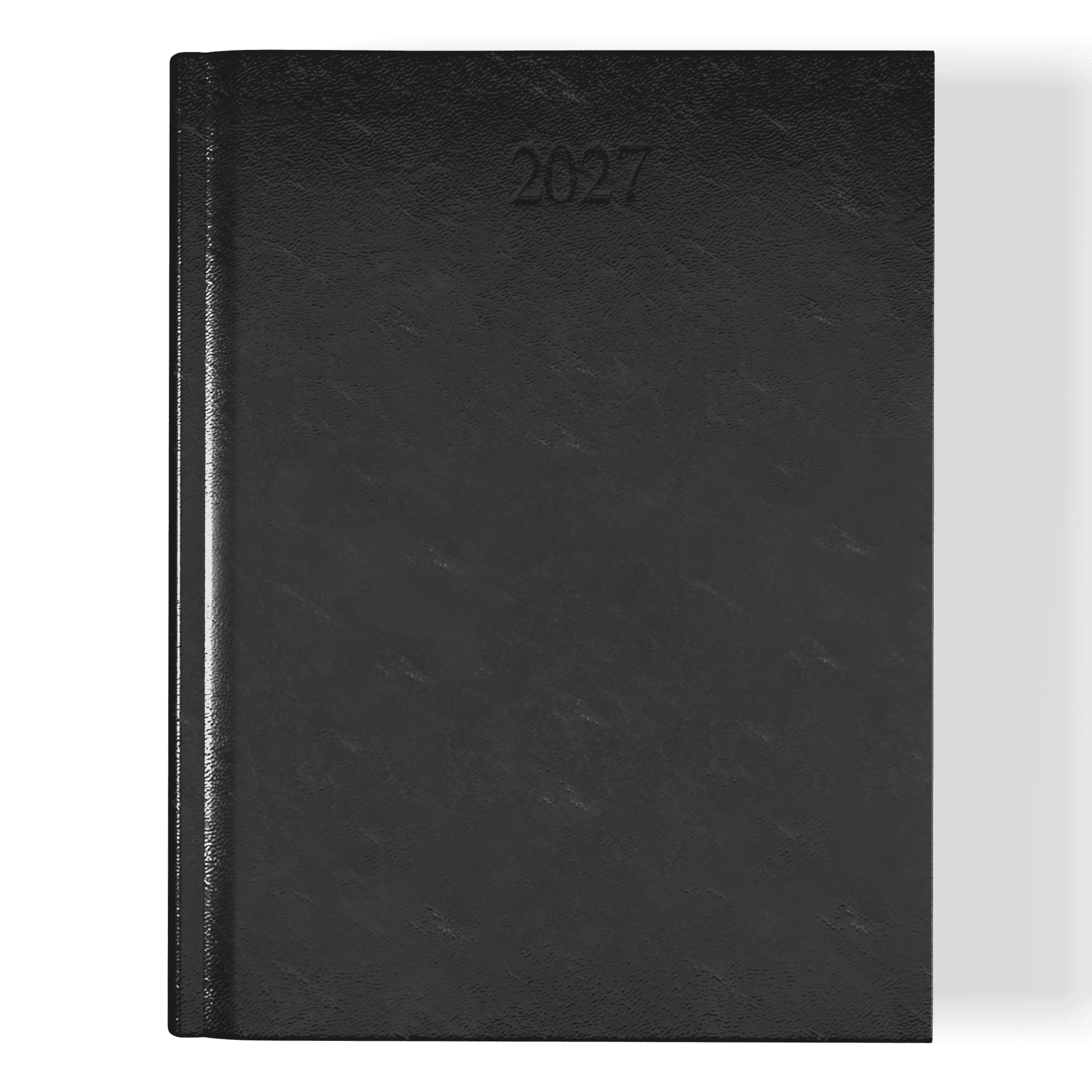 Richmond FineGrain Quarto Desk Diary, Week to View, Black