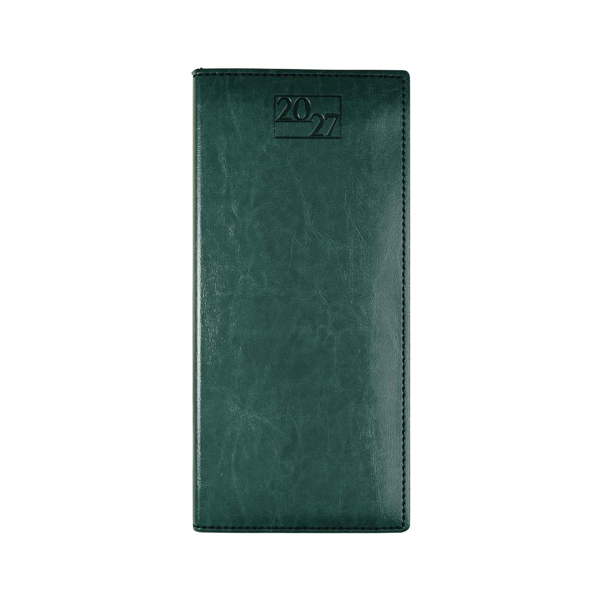 Harrogate SaharaHide Faux Leather Pocket Diary, Week to View, Green