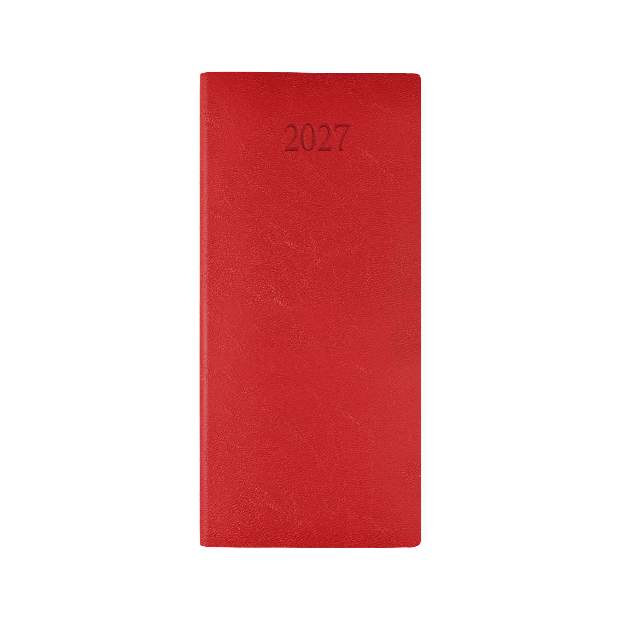 Richmond FineGrain Pocket Diary, Week to View, Red