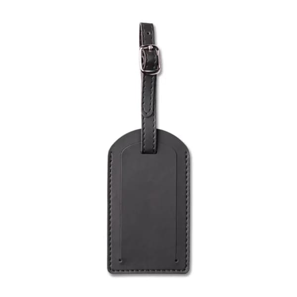 Dorchester Large Luggage Tag, Black