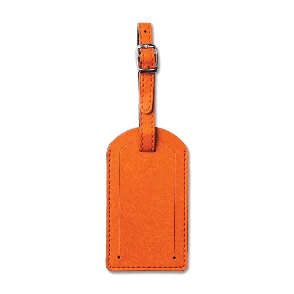 Dorchester Large Luggage Tag, Orange